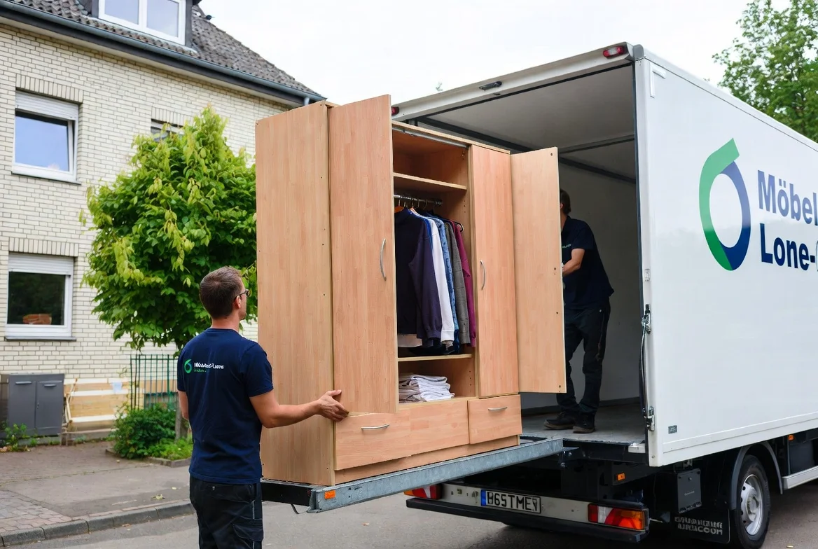 Team von Möbeltaxi Lone bei der Arbeit